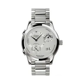 格拉苏蒂/Glashutte Original Pano 偏心系列 精钢 自动机械机芯 男表 90-04-02-02-24