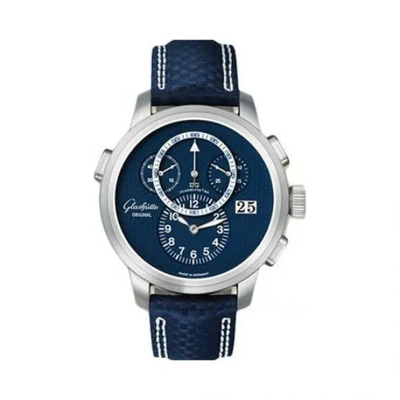 格拉苏蒂/Glashutte Original Pano 偏心系列 18K白金 自动机械机芯 男表 95-01-05-15-04