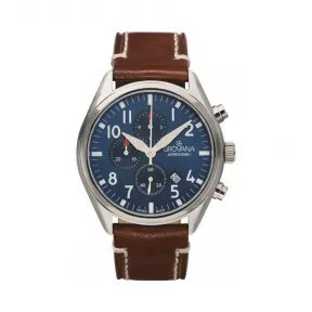 金韵娜/Grovana Regular Collection 系列 43 mm  精钢  男表 1654.9535