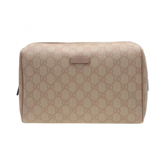 古驰/Gucci 粉红色 PVC  化妆包 189818-KGDHZ-8963