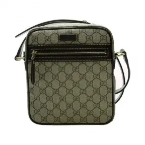 古驰/Gucci 啡色 PVC  斜跨包 233268-KGDHG-9643