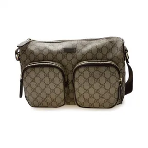 古驰/Gucci 啡色 PVC  斜挎包 246881-KGDIG-8588