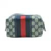 古驰/Gucci 蓝色 帆布  化妆包 256636-F4CRG-4080