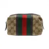 古驰/Gucci 啡色 PVC  化妆包 256636-F4CRR-9791