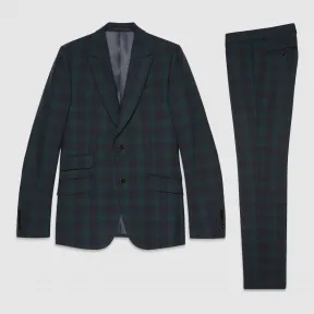 古驰/Gucci 格纹Heritage西装 406131 Z540A 3177