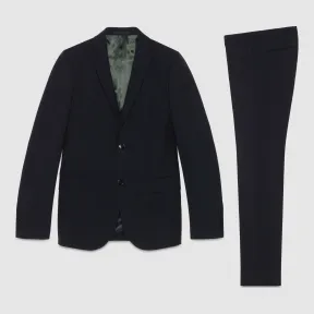 古驰/Gucci Monaco羊毛马海毛西装 406136 Z7851 4440