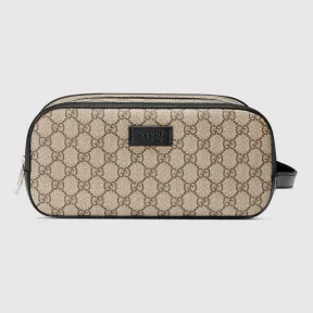 古驰/Gucci GG 高级人造帆布化妆包 406395 KGDHN 9769