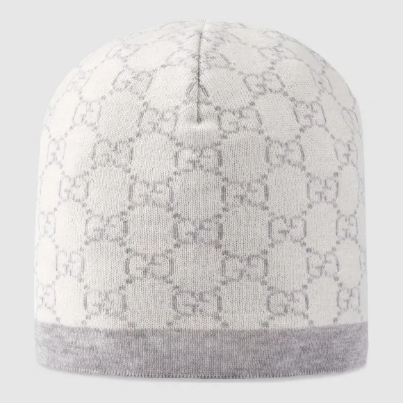 古驰/Gucci 儿童GG图案羊毛帽 418609 4K206 9263