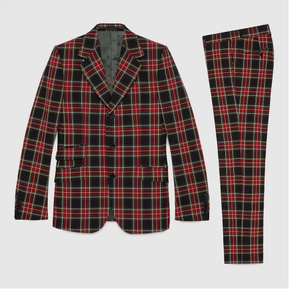 古驰/Gucci Heritage 格纹西装 428308 Z586B 4322