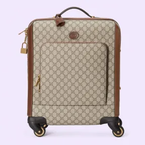 古驰/Gucci Interlocking G细节GG小型登机行李箱 451003-92TCG-8563