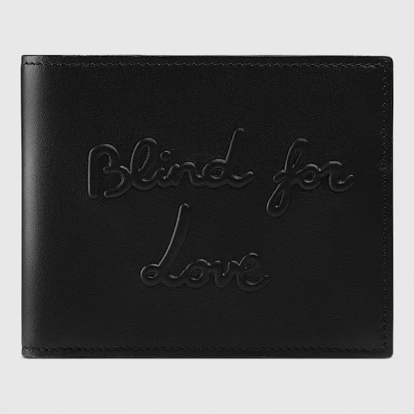 古驰/Gucci Blind for Love压印皮夹 451179 DUX5T 1000