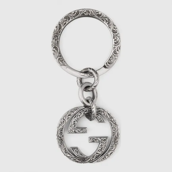 古驰/Gucci Interlocking G钥匙扣 455308 J8400 0701