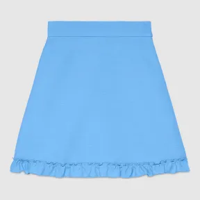 古驰/Gucci 真丝羊毛迷你裙 460488 ZHM18 4312