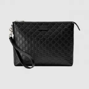 古驰/Gucci Gucci Signature柔软皮革男包 473881-DMT1N-1000