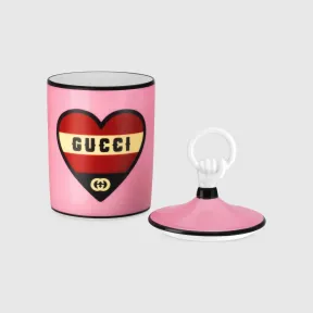 古驰/Gucci 中号 Gucci 心形蜡烛，Mehen 香味 483893-ZAE8I-5784