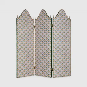 古驰/Gucci 饰菠萝图案三扇式屏风 488528-ZAW18-5021