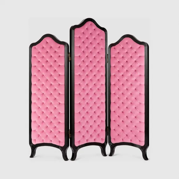 古驰/Gucci 天鹅绒三扇式屏风 488529-ZAW15-5866