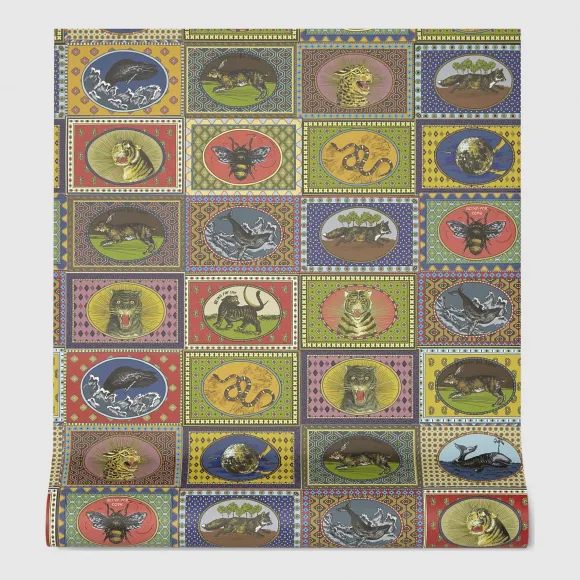 古驰/Gucci 老虎卡片印花壁纸 488660 ZAT01 5480