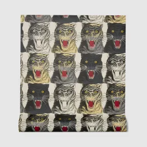 古驰/Gucci 虎脸印花壁纸 488663-ZAT01-9460