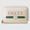 古驰/Gucci Gucci标识印花皮革卡片夹 496319 0GCAT 8820
