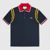 古驰/Gucci 蜜蜂图案纯棉polo衫 500971 X9M37 4033