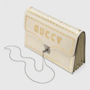 古驰/Gucci Guccy印花文件袋 510422 0GUWN 8725