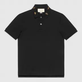 古驰/Gucci 刺绣棉质polo衫 523058 X9U95 1236