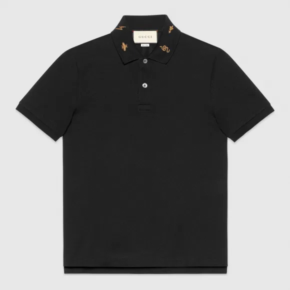古驰/Gucci 刺绣棉质polo衫 523058 X9U95 1236