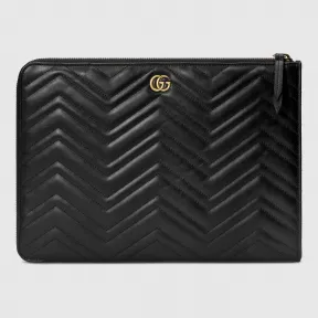 古驰/Gucci GG Marmont系列绗缝文件袋 523397 DTDHT 1000