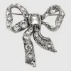 古驰/Gucci 金属蝴蝶结胸针 538051 J1D50 8162