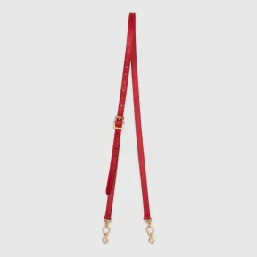 古驰/Gucci Sylvie系列可拆卸皮革肩带 540221 CVL0G 6433