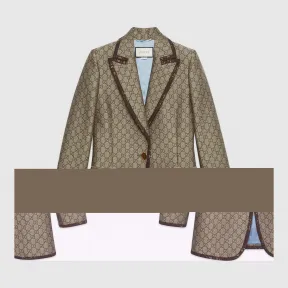 古驰/Gucci GG羊毛帆布夹克 544848 ZAAB2 9287