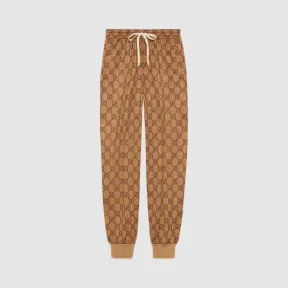 古驰/Gucci GG 平纹针织慢跑长裤 546427-XJAEL-2035