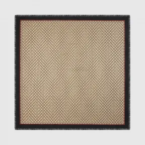 古驰/Gucci GG蜜蜂图案莫代尔真丝混纺披肩 551072-3GA40-1074