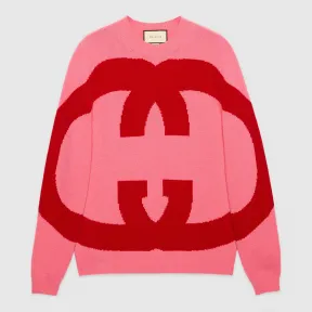 古驰/Gucci 互扣式G羊毛毛衣 553519 XKAGG 5784