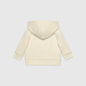 古驰/Gucci 婴儿棉质小猫印花卫衣 564471-XJD2T-9061