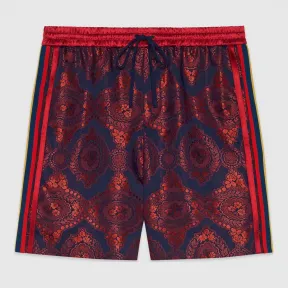 古驰/Gucci 巴洛克风格提花短裤 572503 ZAAEV 4956