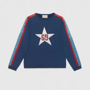 古驰/Gucci GG 星星卫衣 576065 XJBBQ 4429