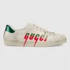 古驰/Gucci Ace 系列男士 Gucci 锋刃印花运动鞋 576137 A38V0 9090