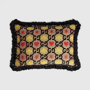 古驰/Gucci GG 提花长方形靠垫 579508-ZAB98-1226