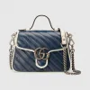 古驰/Gucci GG Marmont系列迷你手提包 583571_0OLFN_4186