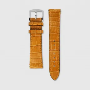 古驰/Gucci Grip系列鳄鱼皮表带，38毫米 596393-I18V0-7010
