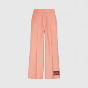 古驰/Gucci 饰Gucci Orgasmique人造丝阔腿裤 624955-ZADZ3-5260