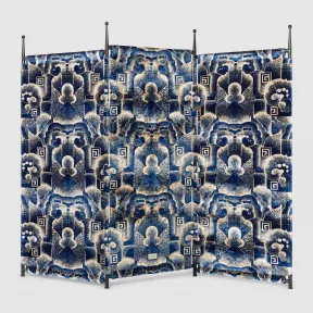 古驰/Gucci 方形G云朵提花三扇式屏风 628905-ZAE03-4807