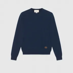 古驰/Gucci GG 细节羊绒毛衣 642794-XKBRM-4447