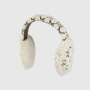 古驰/Gucci Curly GG 生态皮草耳罩 645495-4HAAN-9779