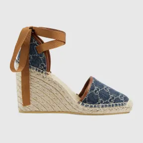 古驰/Gucci 女士厚底草编鞋 652708-2KQH0-4463