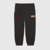 古驰/Gucci 儿童Gucci标签慢跑裤 653667-XJDKA-1073