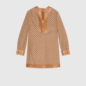 古驰/Gucci GG亚麻帆布土耳其长袍 655427-Z8AOA-2254