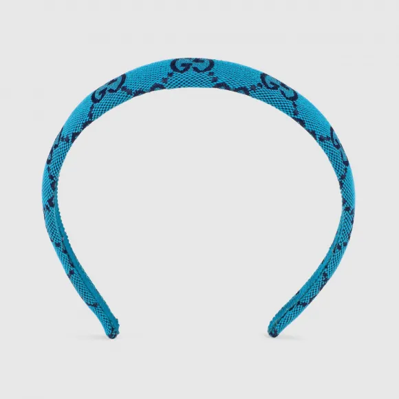 古驰/Gucci GG Multicolor系列帆布发箍 656507-4HG61-4200